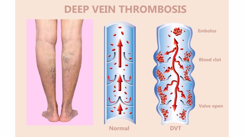 Thrombose: Ursachen, Symptome und Behandlung